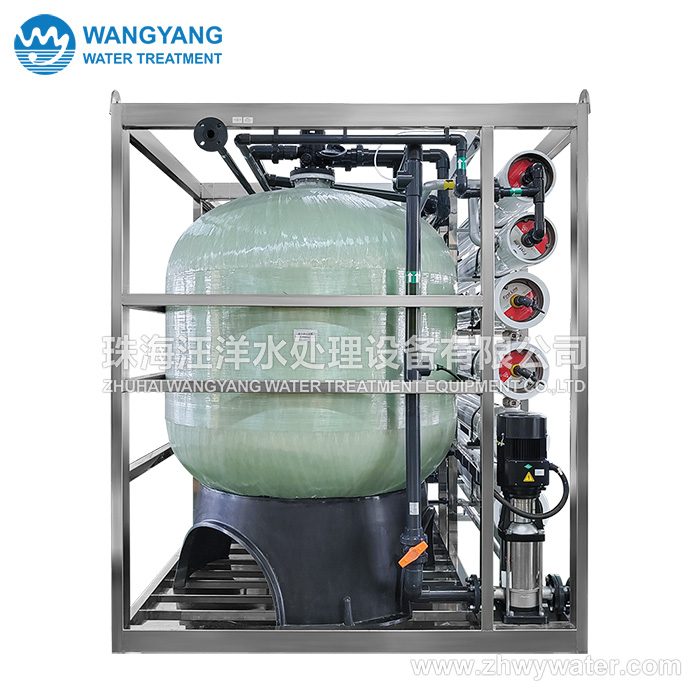 120TPD Double RO Seawater Desalination Equipment
