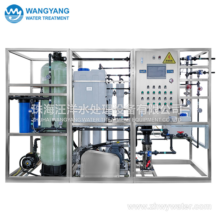 15 Tons per day Marine Double RO Seawater Desalination Unit